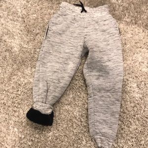 Boys (6/7) fleece lined joggers